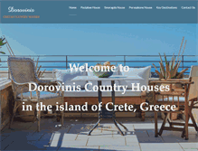 Tablet Screenshot of cretan-countryhouses.com